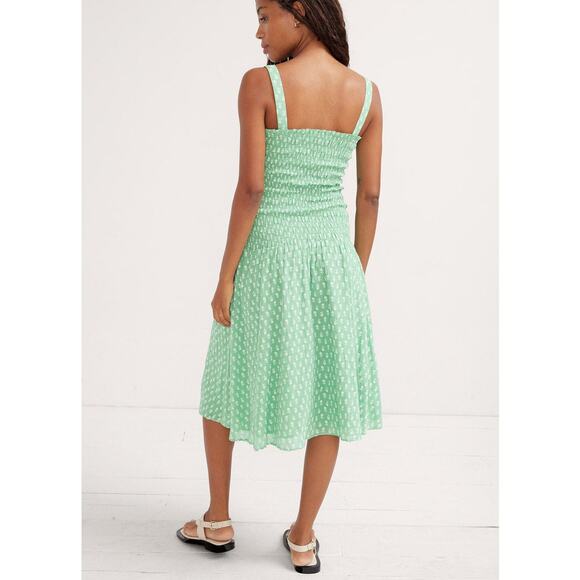 Hatch‎ The Evie Dress Maternity Stretch Green Ditsy Batik Summer Floral Size M - Picture 4 of 12